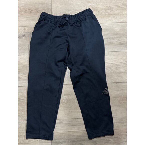 Adidas Athletic Crop Work Out Pants Women Size Small - Picture 1 of 4